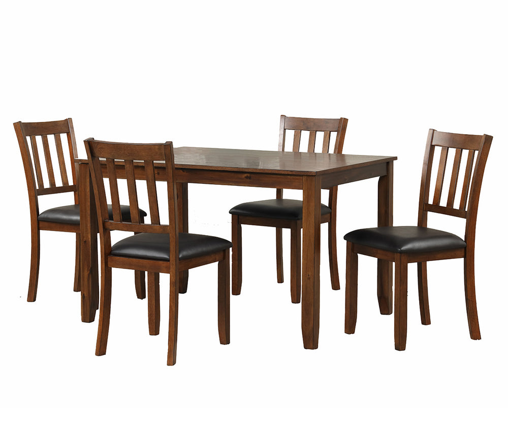 Timeless Elegance and Comfort in a Dining Ensemble Crafted with Quality Wood