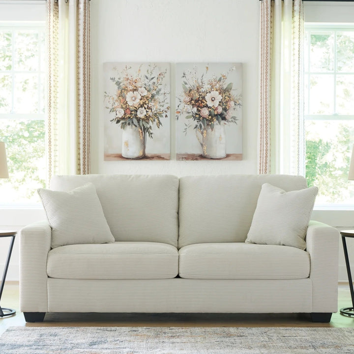 PC3200638 Greenbriar Sofa In Fabric Upholstery - Ivory | Signature Design By Ashley