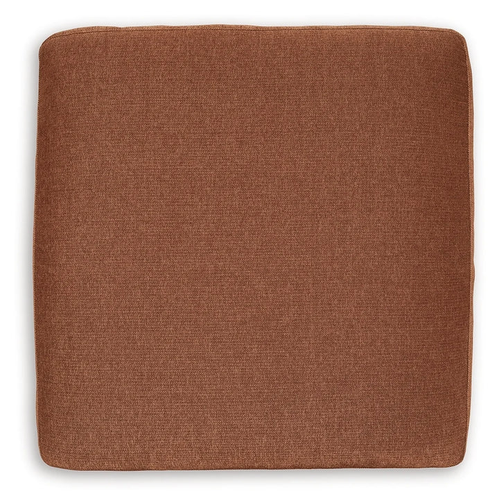 9210208 Modmax Oversized Accent Ottoman In Fabric Upholstery - Spice | Signature Design By Ashley