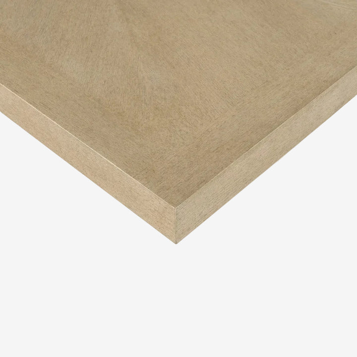 Zidane 7-Piece Natural Dining Table Set With Extension Leaf