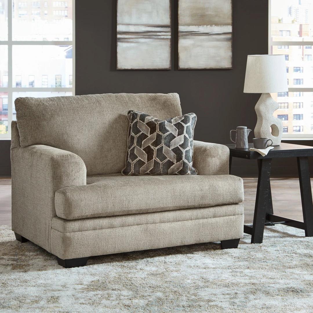 5950423 Stonemeade Oversized Armchair In Fabric Upholstery - Taupe | Signature Design By Ashley