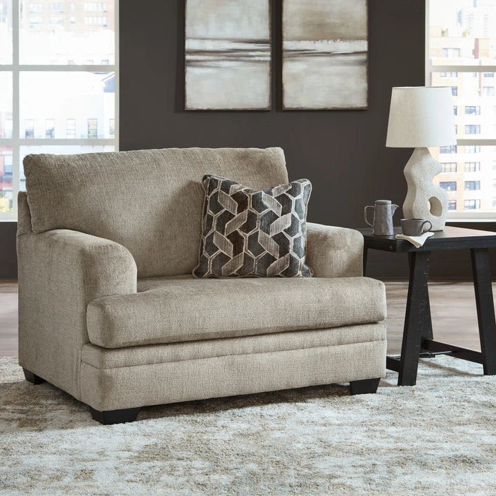 5950423 Stonemeade Oversized Armchair In Fabric Upholstery - Taupe | Signature Design By Ashley