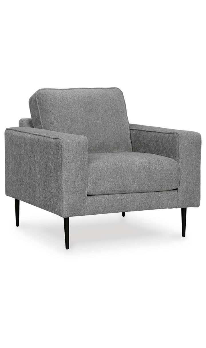 4110220 Hazela Armchair In Fabric Upholstery - Charcoal | Signature Design By Ashley