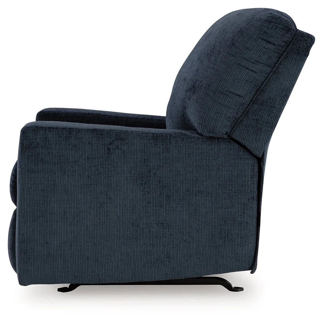 2430325 Aviemore Rocker Recliner Chair In Fabric Upholstery - Ink | Signature Design By Ashley
