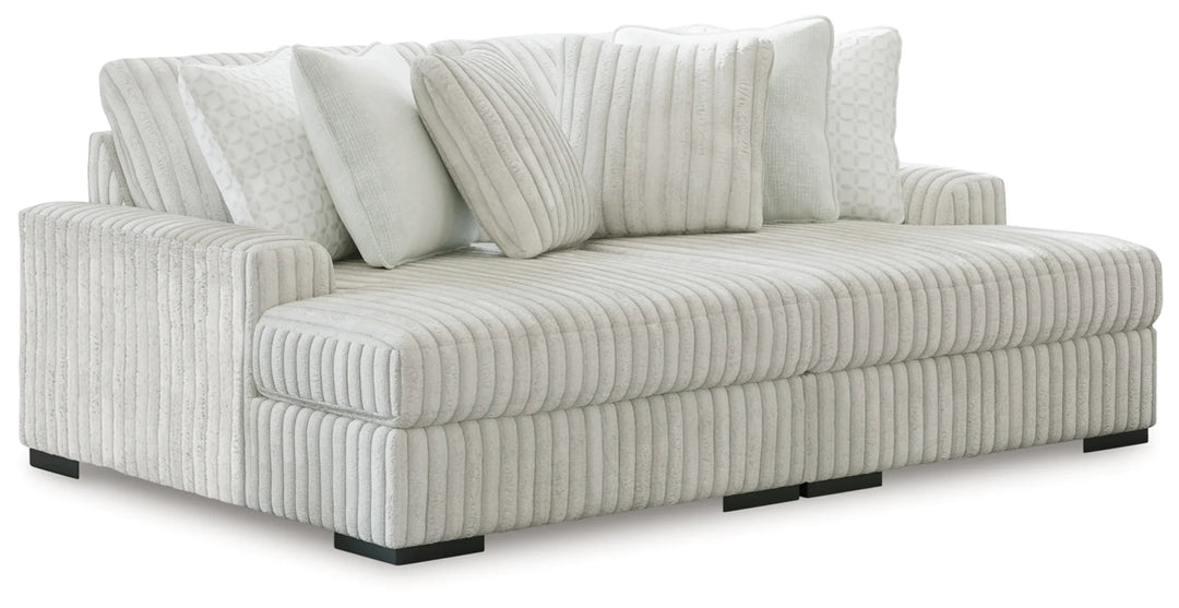 25903S16 Stupendous Super Chaise In Fabric Upholstery - Alloy | Signature Design By Ashley