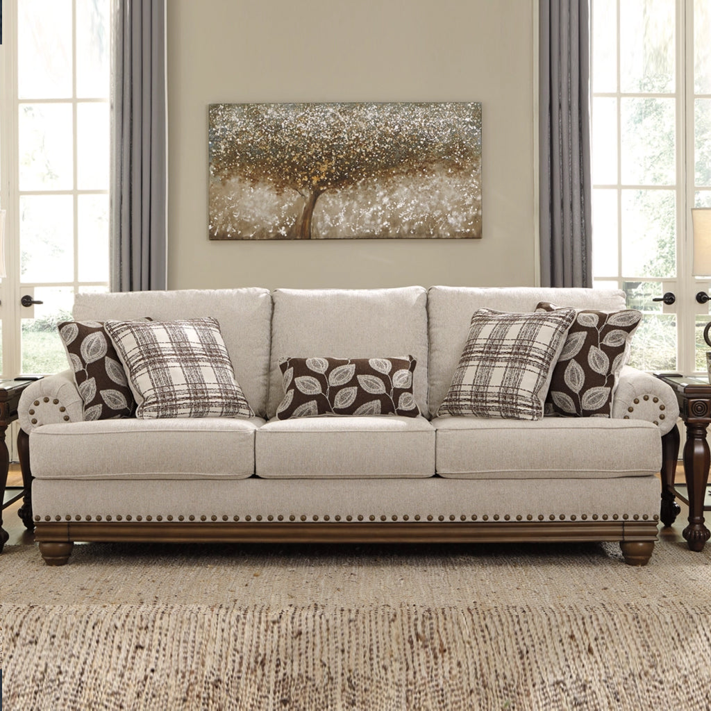 1510438 Harleson Fabric Sofa - Wheat | Signature Design By Ashley