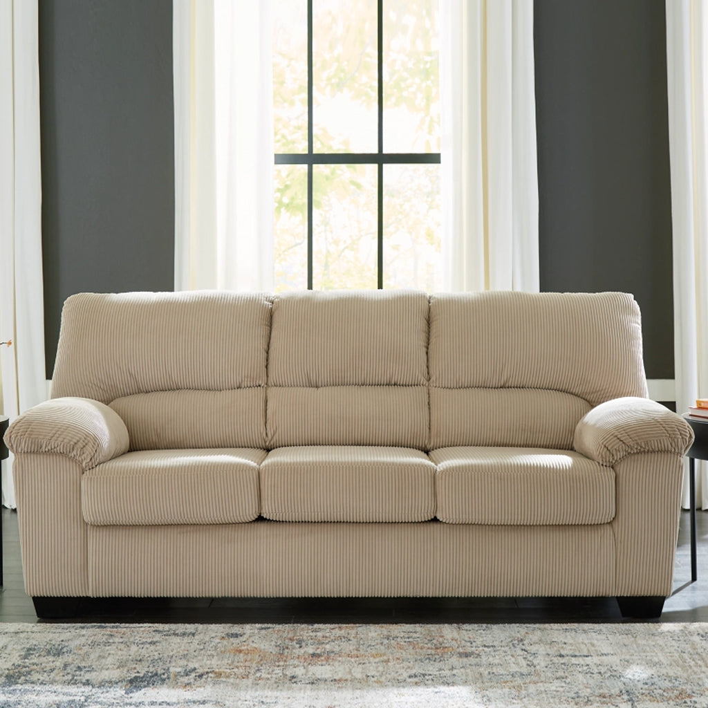 2420338 SimpleJoy Fabric Sofa - Sand | Signature Design By Ashley