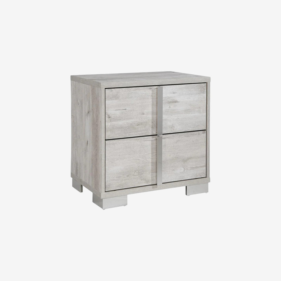 White Wooden Nightstand