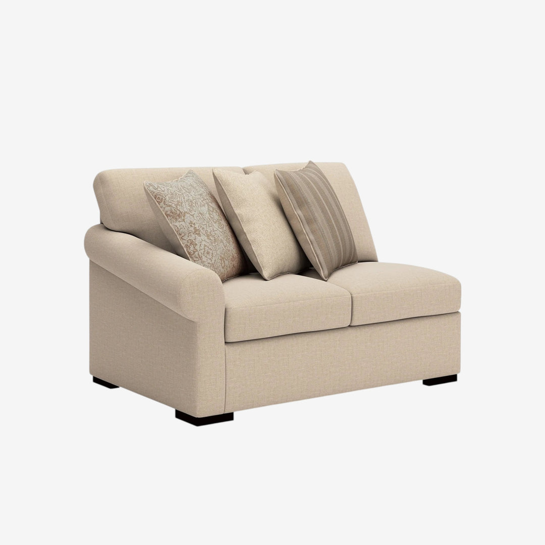 59404S1 LadyMae 3-Piece Sectional Sofa In Fabric Upholstery - Twill | Benchcraft By Ashley