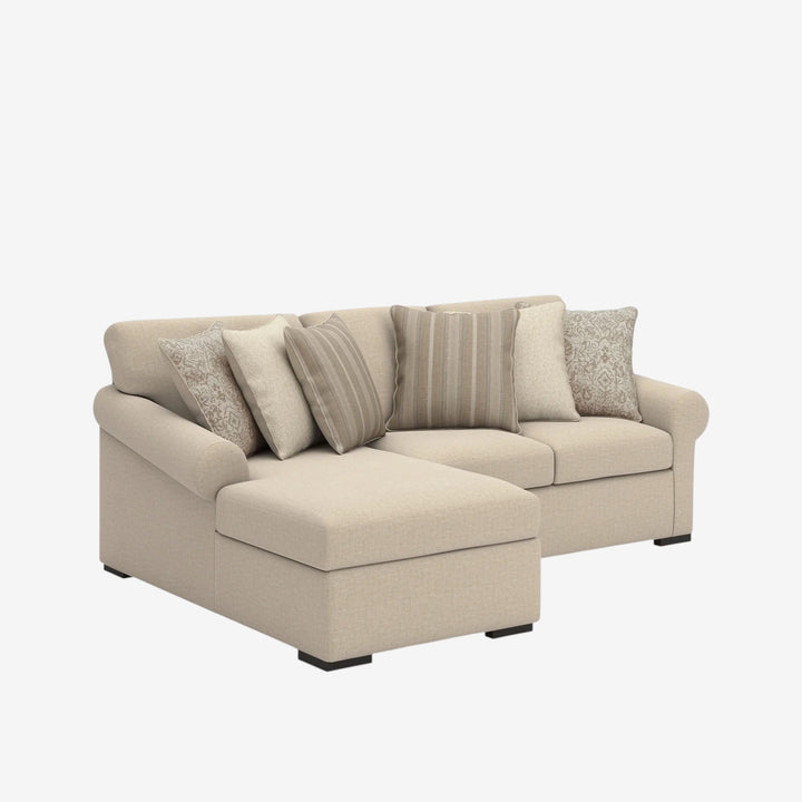 LadyMae 2-Piece Fabric Sectional Sofa With Chaise - Twill | Benchcraft By Ashley