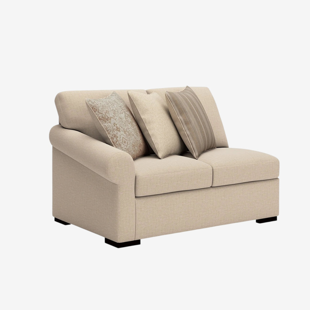 LadyMae 2-Piece Fabric Sectional Sofa With Chaise - Twill | Benchcraft By Ashley