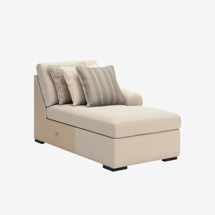LadyMae 2-Piece Fabric Sectional Sofa With Chaise - Twill | Benchcraft By Ashley