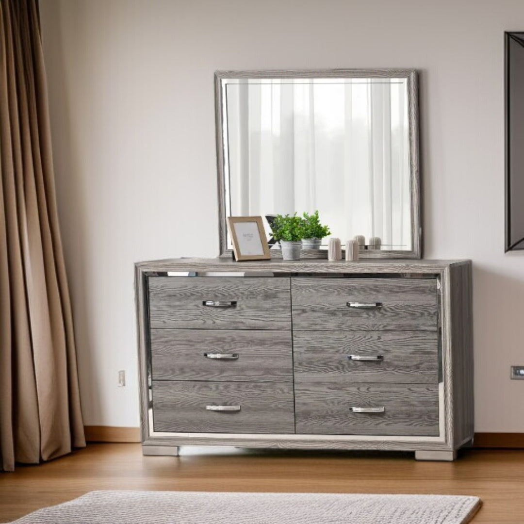 Pivot 8-Piece Bedroom Set - Grey | Modern Style, Storage Solution & Built to Last