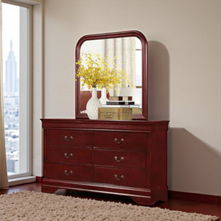 Regal 8-Piece Traditional Style Bedroom Set - Cherry