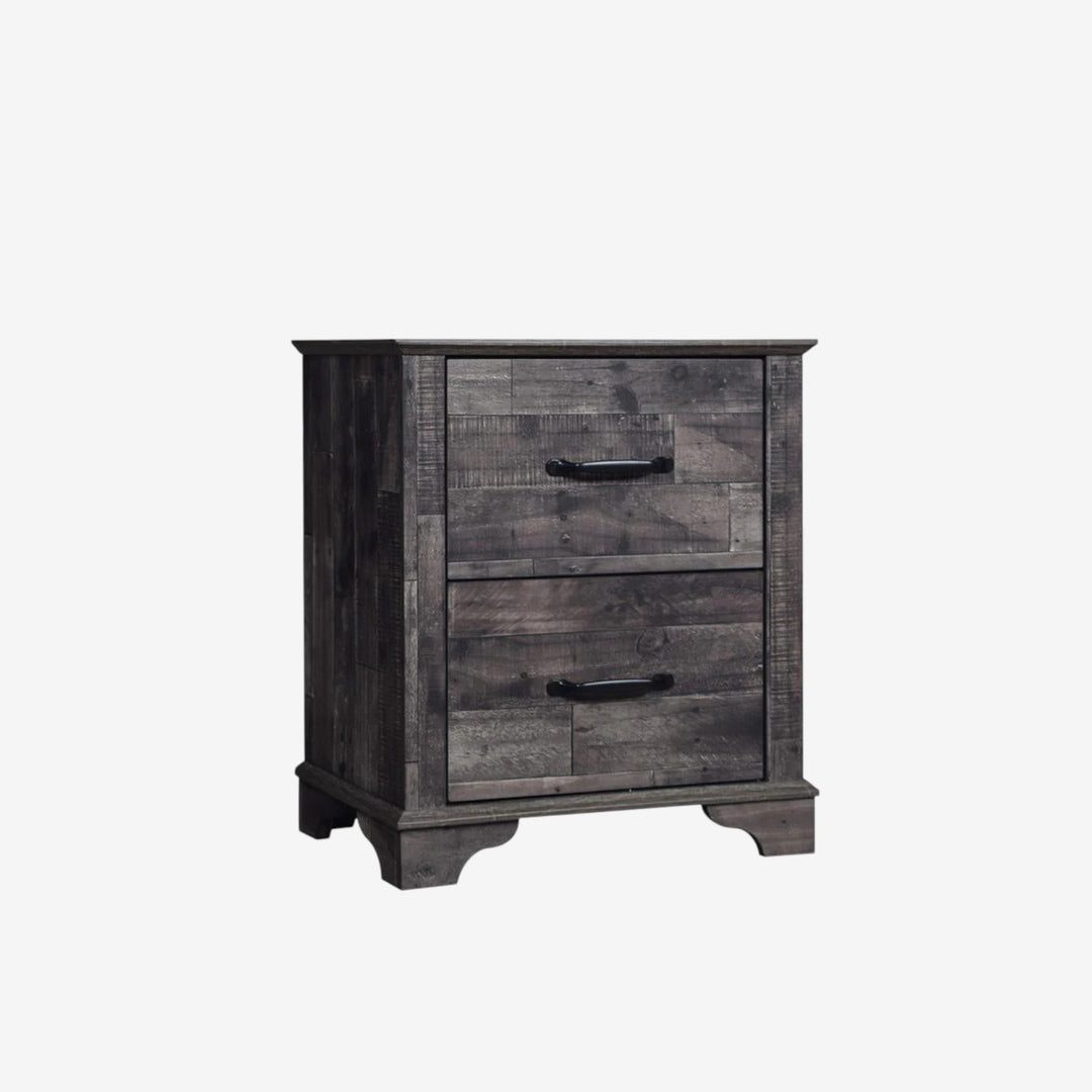 Tide Wooden Nightstand - Dark Brown | Stylish, Compact & Built to Last