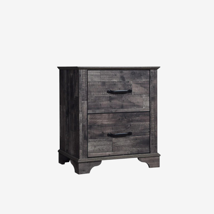 Tide Wooden Nightstand - Dark Brown | Stylish, Compact & Built to Last
