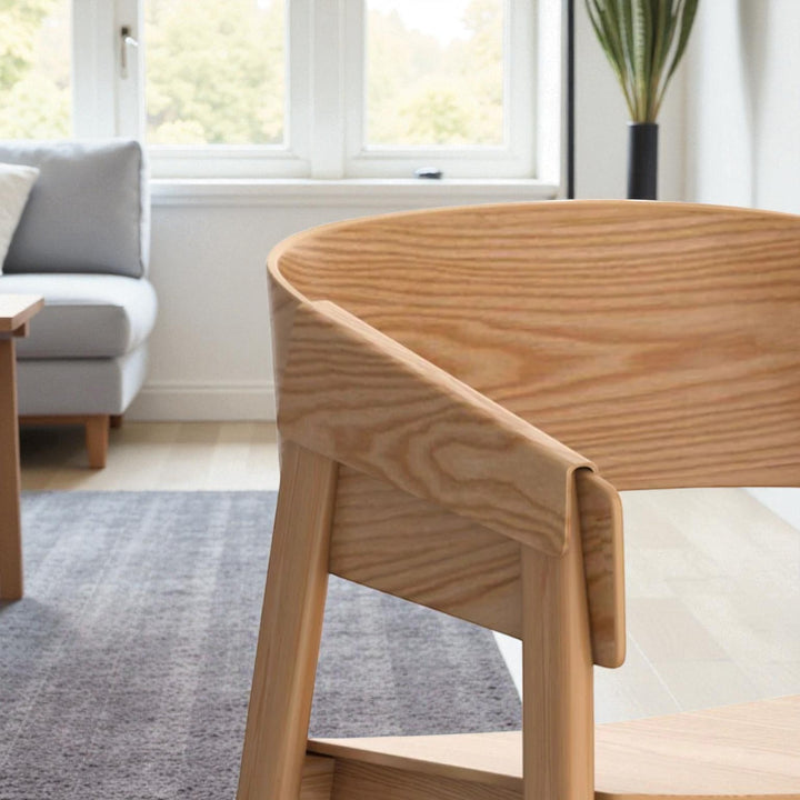 Myra Vintage Style Wooden Dining Chair (Set of 2) - Natural