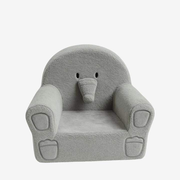 Shinzo Fabric Upholstered Kid's Chair - Grey | Stylish, Playful, Comfortable & Built to Last