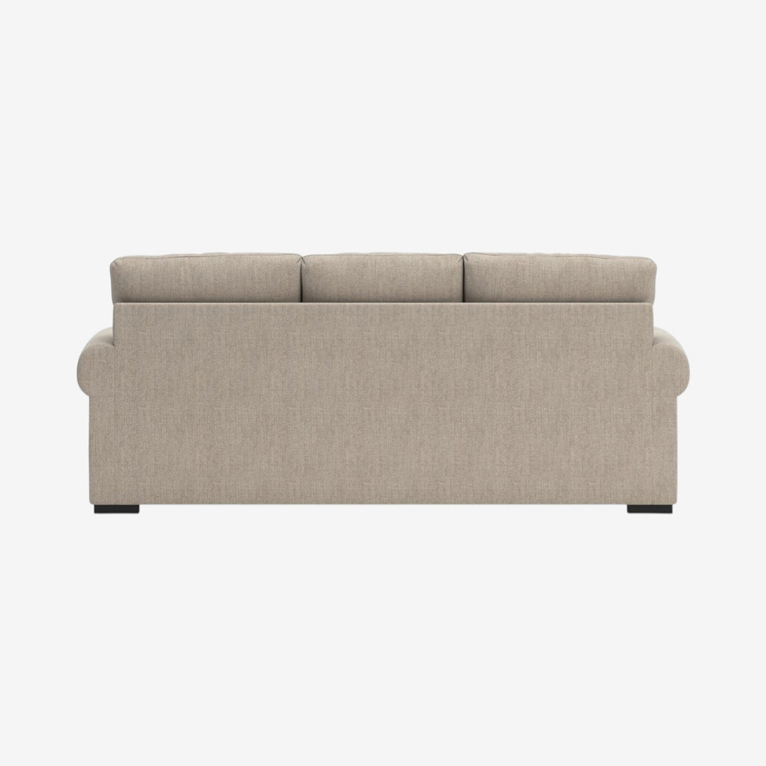 5710238 Sararose Stationary Sofa In Fabric Upholstery - Heather | Benchcraft By Ashley