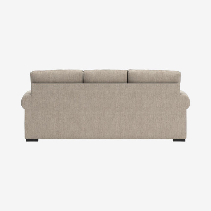 5710238 Sararose Stationary Sofa In Fabric Upholstery - Heather | Benchcraft By Ashley