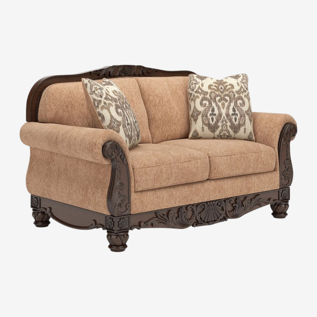 PC5790535 Chelsworth Loveseat In Fabric Upholstery - Golden | Signature Design By Ashley