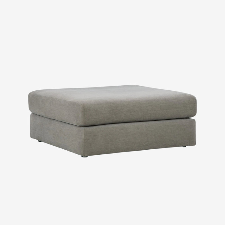 5810308 Avaliyah Oversized Accent Ottoman In Fabric Upholstery - Ash | Signature Design By Ashley
