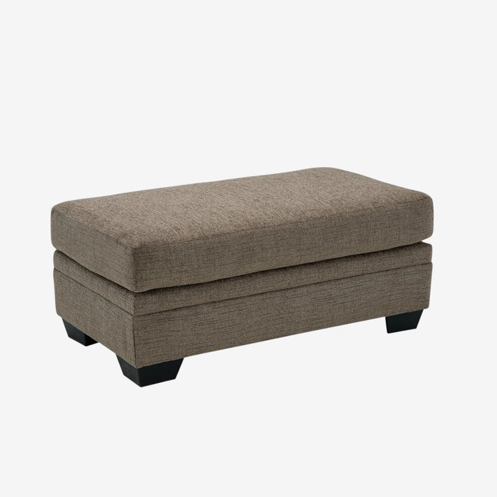 5950514 Stonemeade Accent Ottoman In Fabric Upholstery - Nutmeg | Signature Design By Ashley