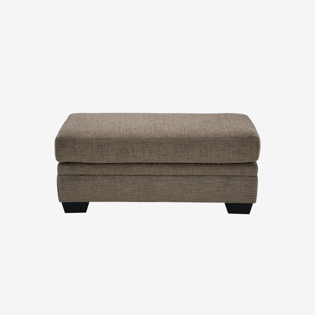 5950514 Stonemeade Accent Ottoman In Fabric Upholstery - Nutmeg | Signature Design By Ashley