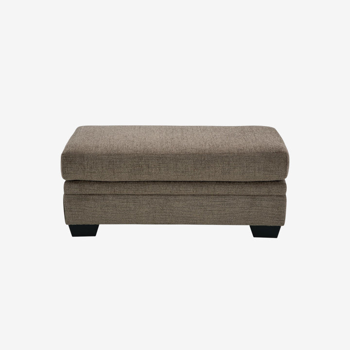 5950514 Stonemeade Accent Ottoman In Fabric Upholstery - Nutmeg | Signature Design By Ashley