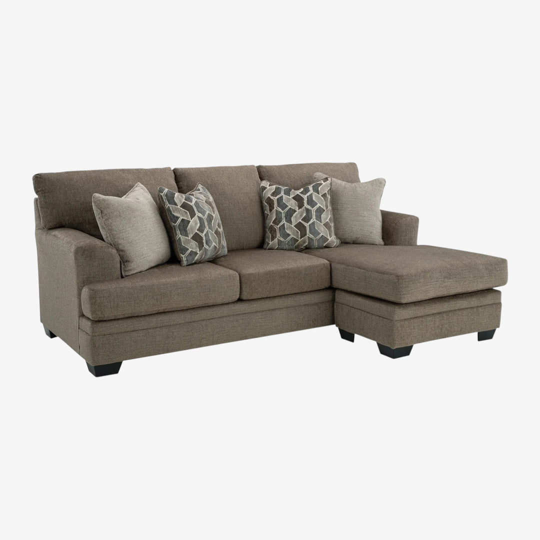 5950518 Stonemeade Reversible Sectional Sofa In Fabric Upholstery - Nutmeg | Signature Design By Ashley