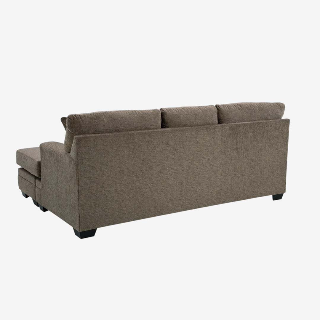 5950518 Stonemeade Reversible Sectional Sofa In Fabric Upholstery - Nutmeg | Signature Design By Ashley