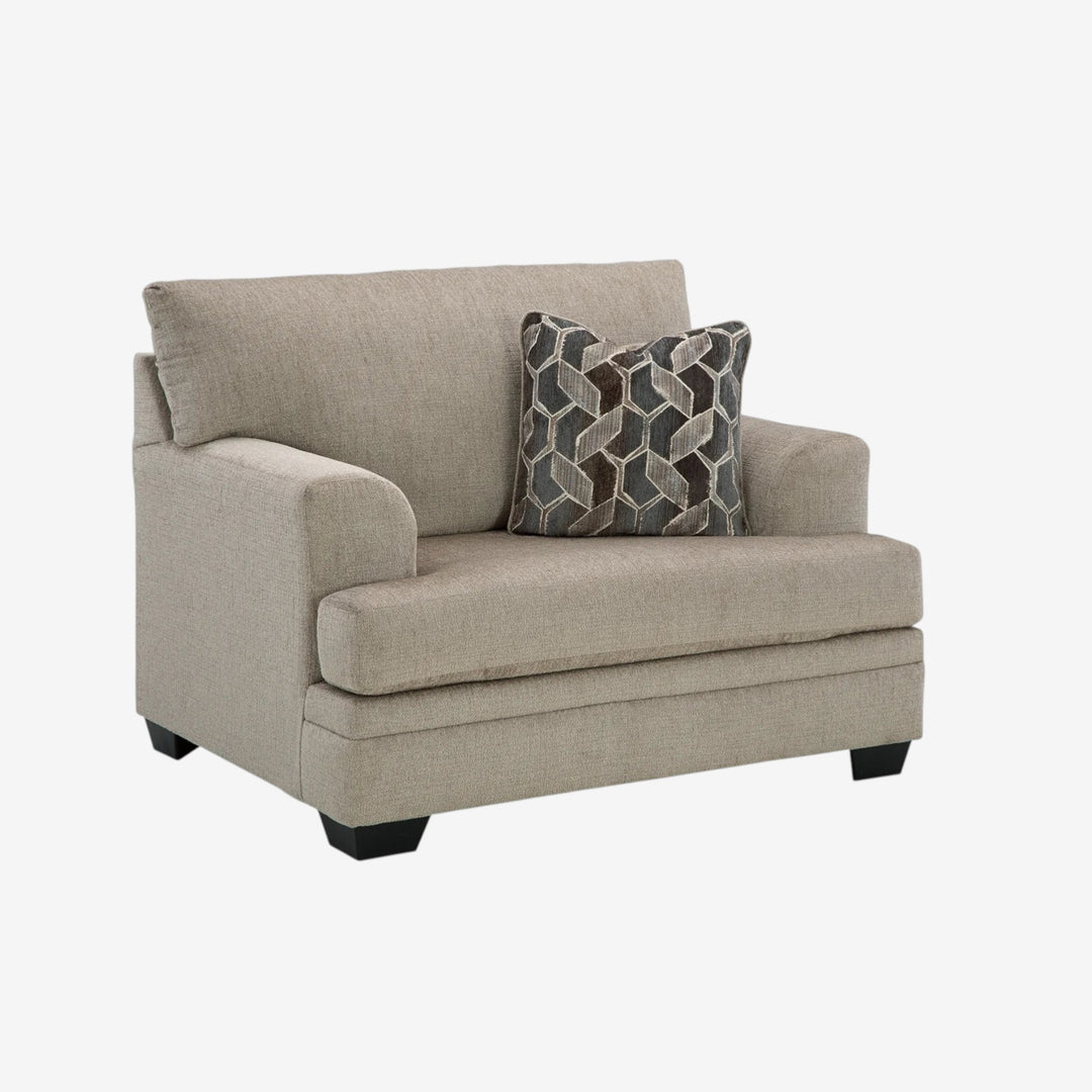 5950423 Stonemeade Oversized Armchair In Fabric Upholstery - Taupe | Signature Design By Ashley