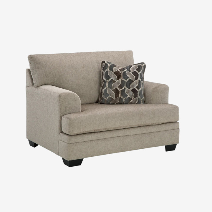 5950423 Stonemeade Oversized Armchair In Fabric Upholstery - Taupe | Signature Design By Ashley