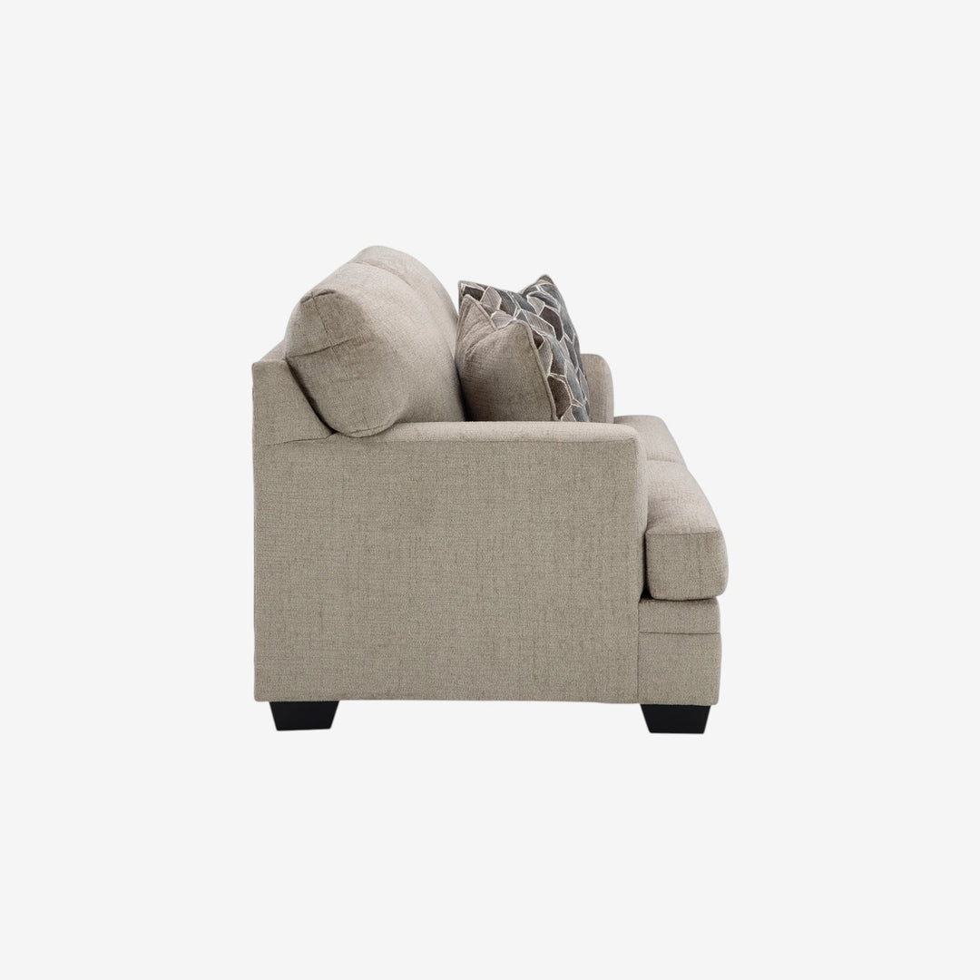 5950435 Stonemeade Loveseat In Fabric Upholstery - Taupe | Signature Design By Ashley
