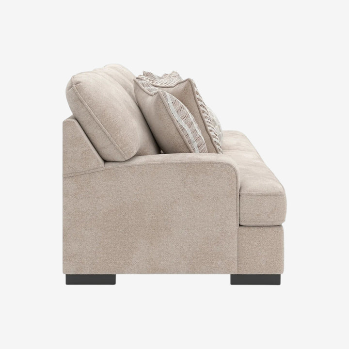 5990238 High Profile Sofa In Fabric Upholstery - Taupe | Benchcraft By Ashley