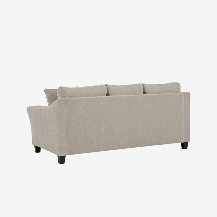 5980338 Willarae Stationary Sofa In Fabric Upholstery - Taupe | Benchcraft By Ashley