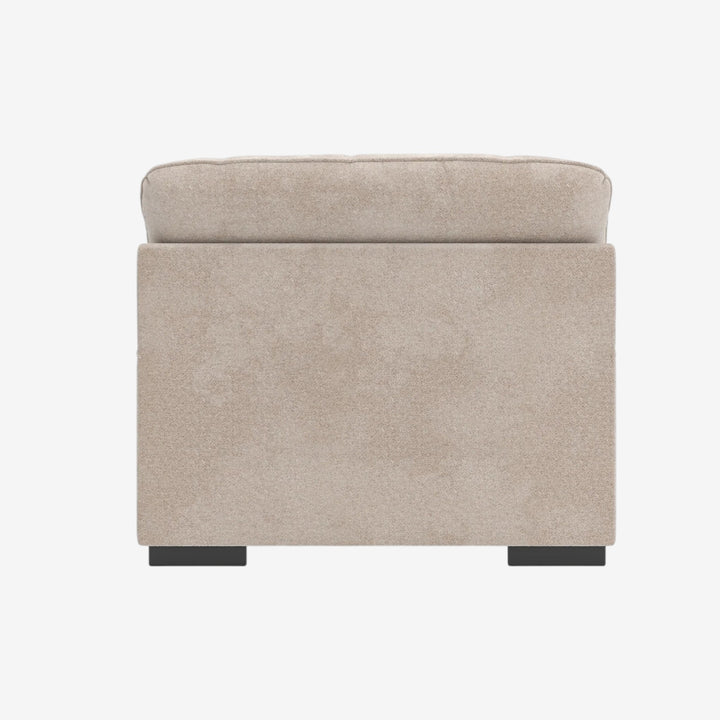 5990223 High Profile Oversized Armchair In Fabric Upholstery - Taupe | Benchcraft By Ashley