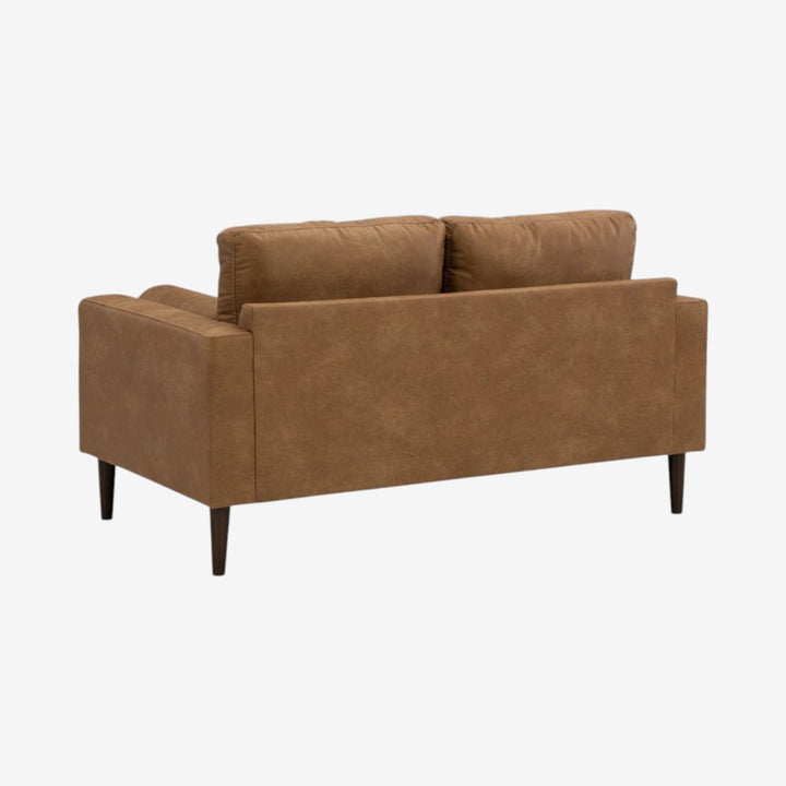 4100235 Telora Loveseat In Leather Upholstery - Caramel | Signature Design By Ashley