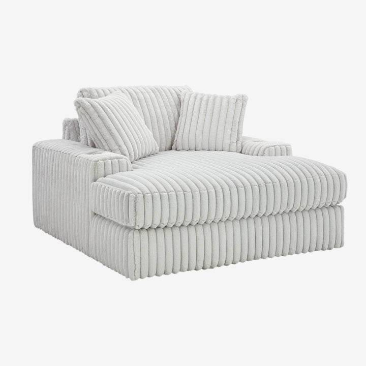 2590315 Stupendous Oversized Chaise In Fabric Upholstery - Alloy | Signature Design By Ashley