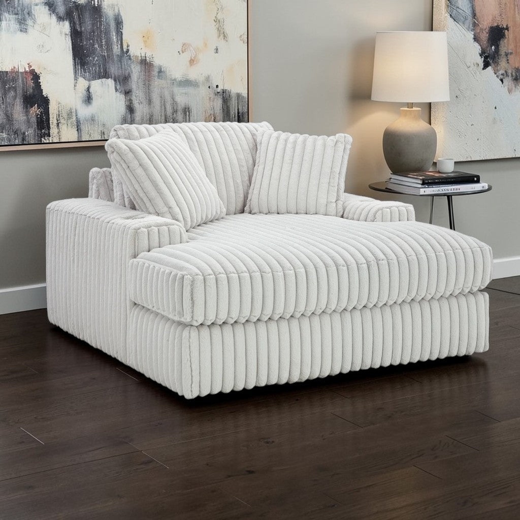 2590315 Stupendous Oversized Chaise In Fabric Upholstery - Alloy | Signature Design By Ashley