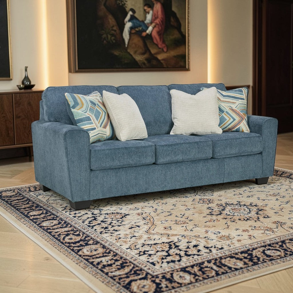 4060538 Cashton Sofa In Fabric Upholstery - Blue | Signature Design By Ashley