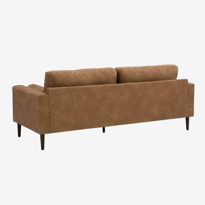 4100238 Telora Stationary Sofa In Leather Upholstery - Caramel | Signature Design By Ashley