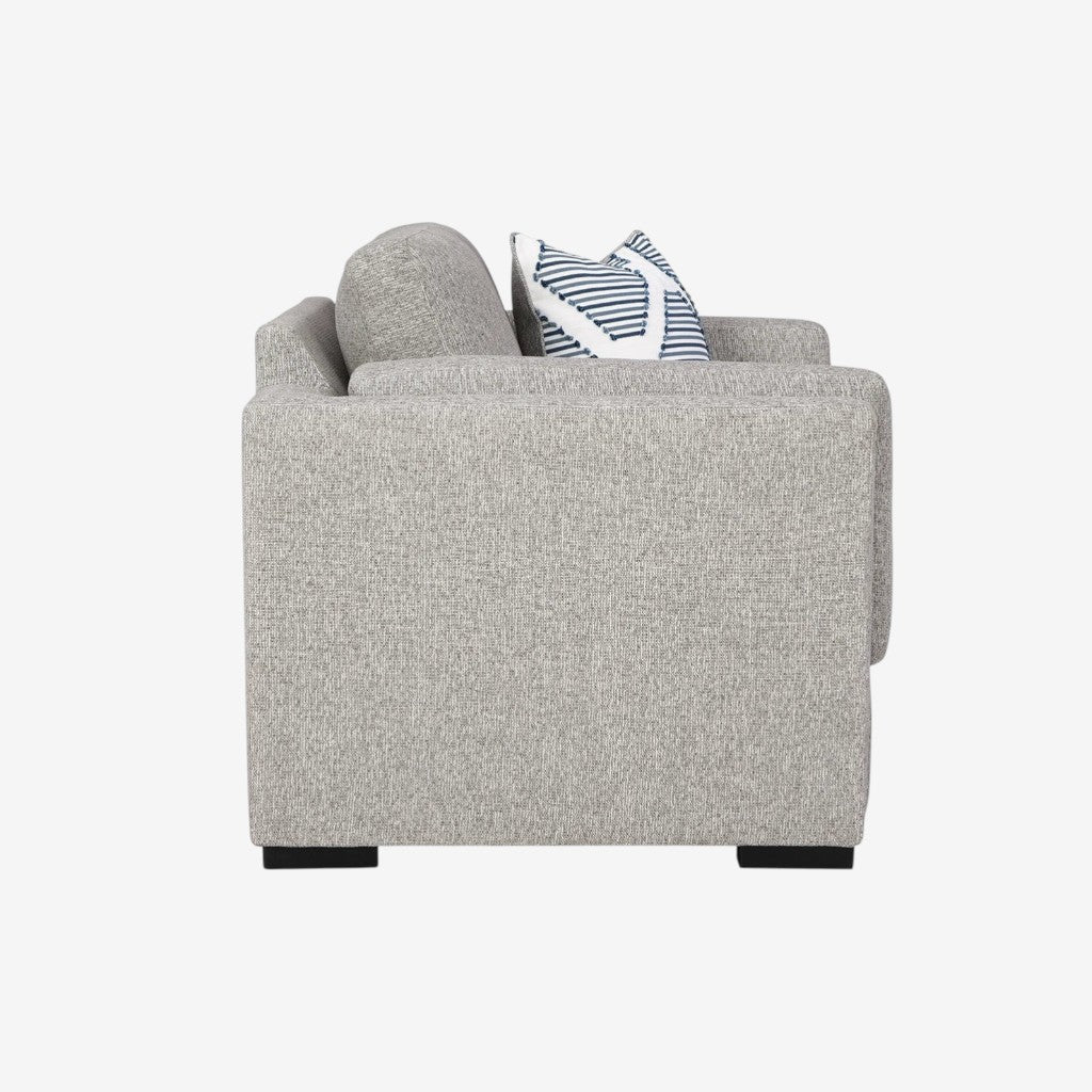 5450323 Evansley Oversized Armchair In Fabric Upholstery - Pewter | Benchcraft By Ashley