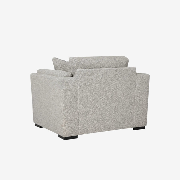 5450323 Evansley Oversized Armchair In Fabric Upholstery - Pewter | Benchcraft By Ashley