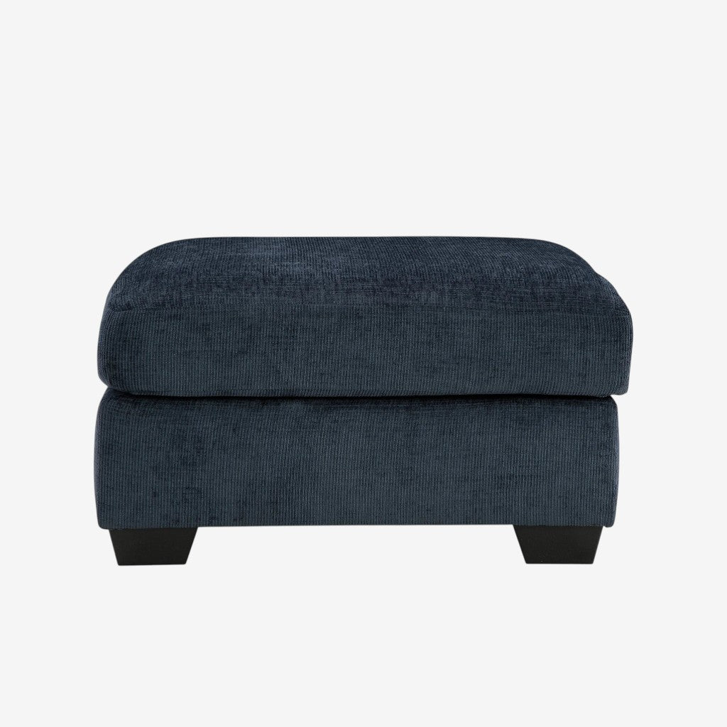2430308 Aviemore Oversized Accent Ottoman In Fabric Upholstery - Ink | Signature Design By Ashley