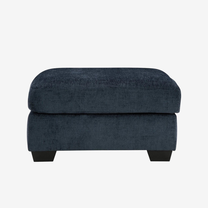 2430308 Aviemore Oversized Accent Ottoman In Fabric Upholstery - Ink | Signature Design By Ashley