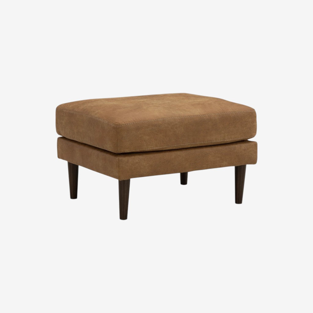 4100214 Telora Accent Ottoman In Fabric Upholstery - Caramel | Signature Design By Ashley