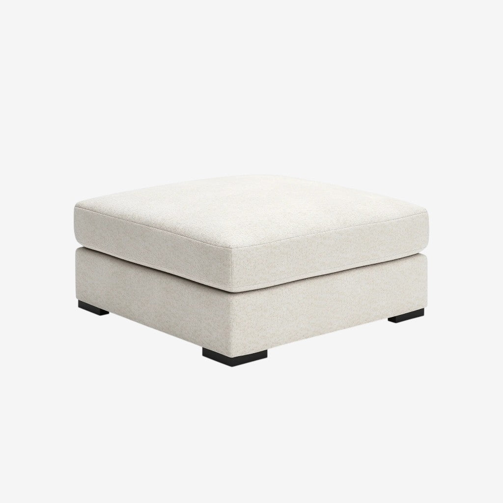 4800208 Donelson Creek Oversized Accent Ottoman In Fabric Upholstery - Vanilla | Benchcraft By Ashley