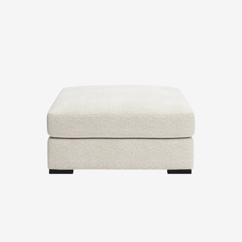 4800208 Donelson Creek Oversized Accent Ottoman In Fabric Upholstery - Vanilla | Benchcraft By Ashley