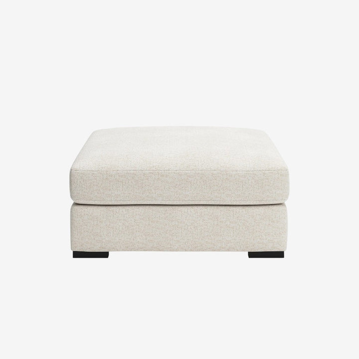 4800208 Donelson Creek Oversized Accent Ottoman In Fabric Upholstery - Vanilla | Benchcraft By Ashley
